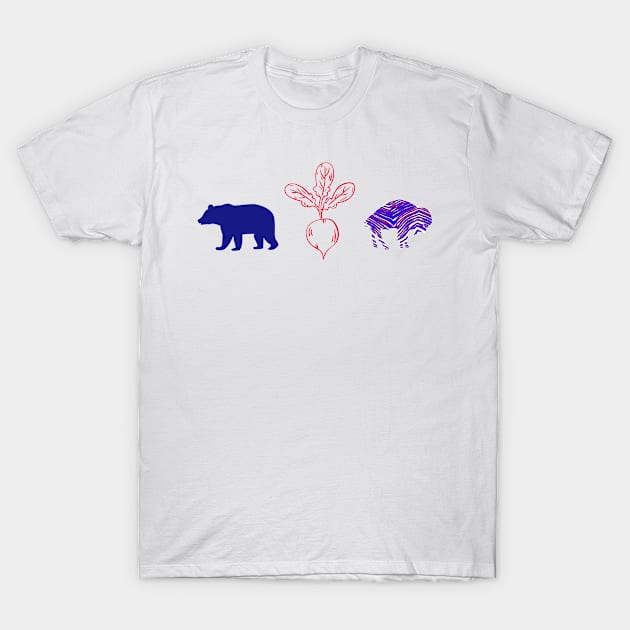 Bears Beets Buffalo T-Shirt by Simply Made with Dana